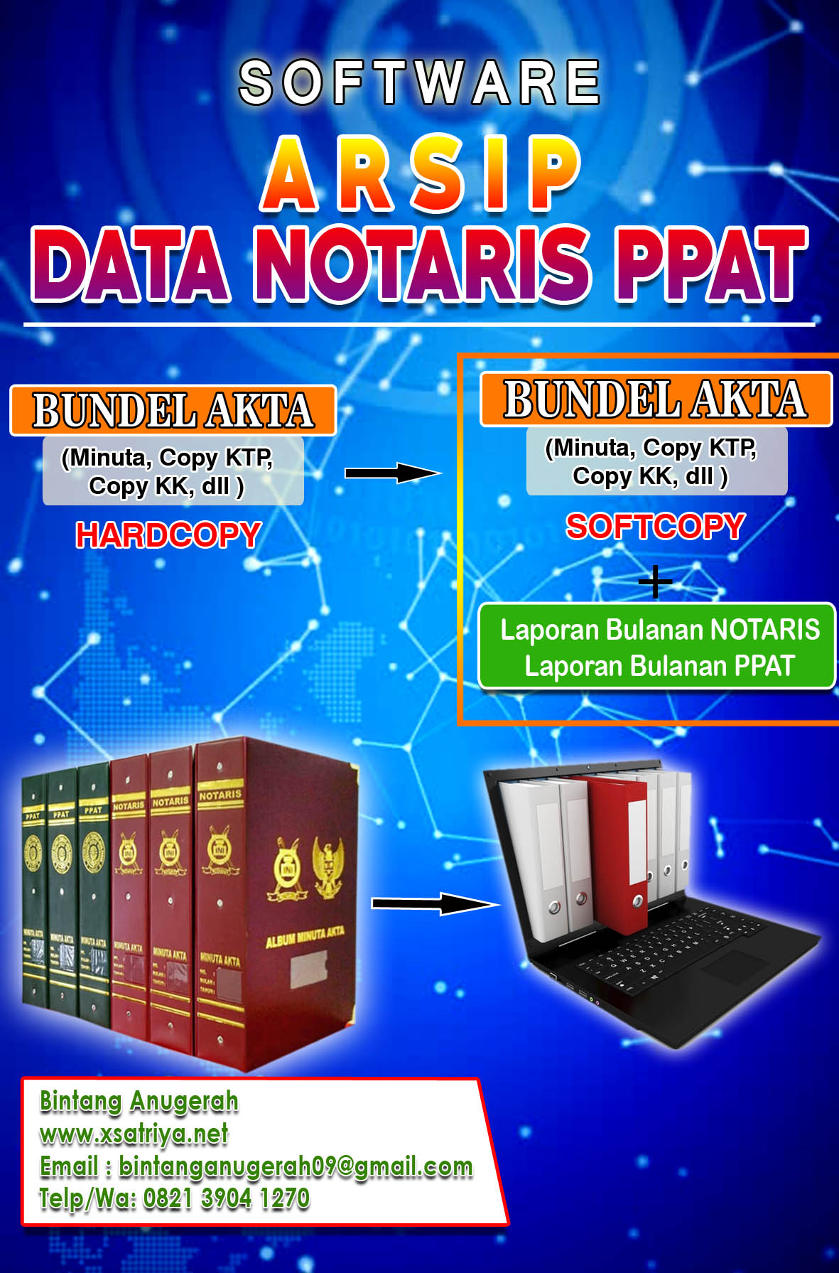 Software Arsip Bundel Akta Notaris PPAT